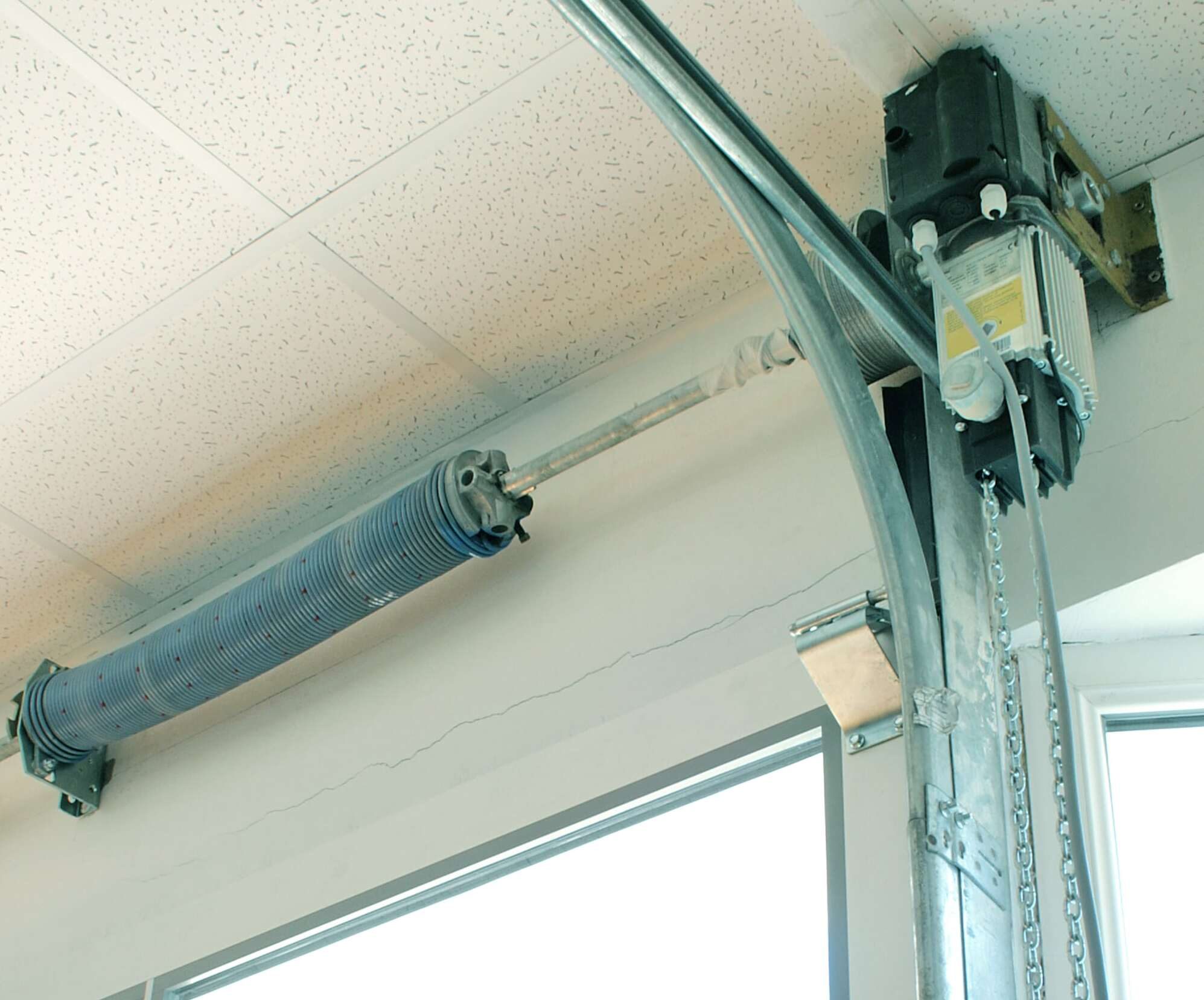 Wall-mount jackshaft opener repair with side motor diagnostics in Cincinnati